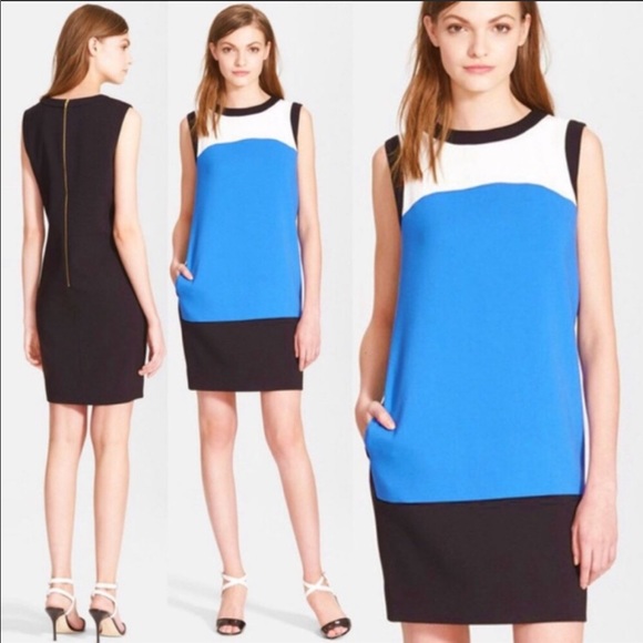Kate Spade Maysie Colorblock Shift Dress Size 6 - Picture 4 of 15